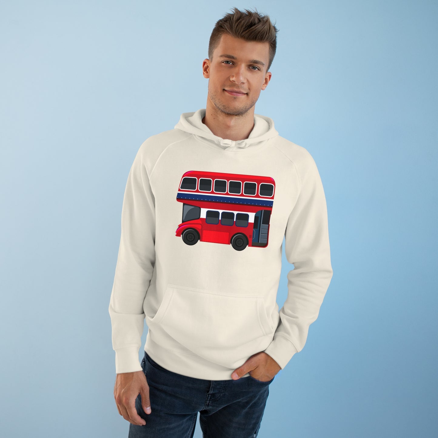 Unisex Hoodie - London Transport English Bus