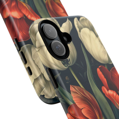 White Flower Tough Cases