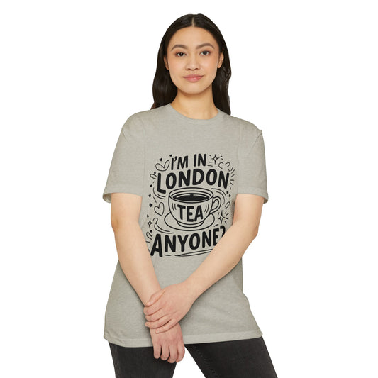 Unisex CVC Jersey T-shirt - London's Relaxing Tea
