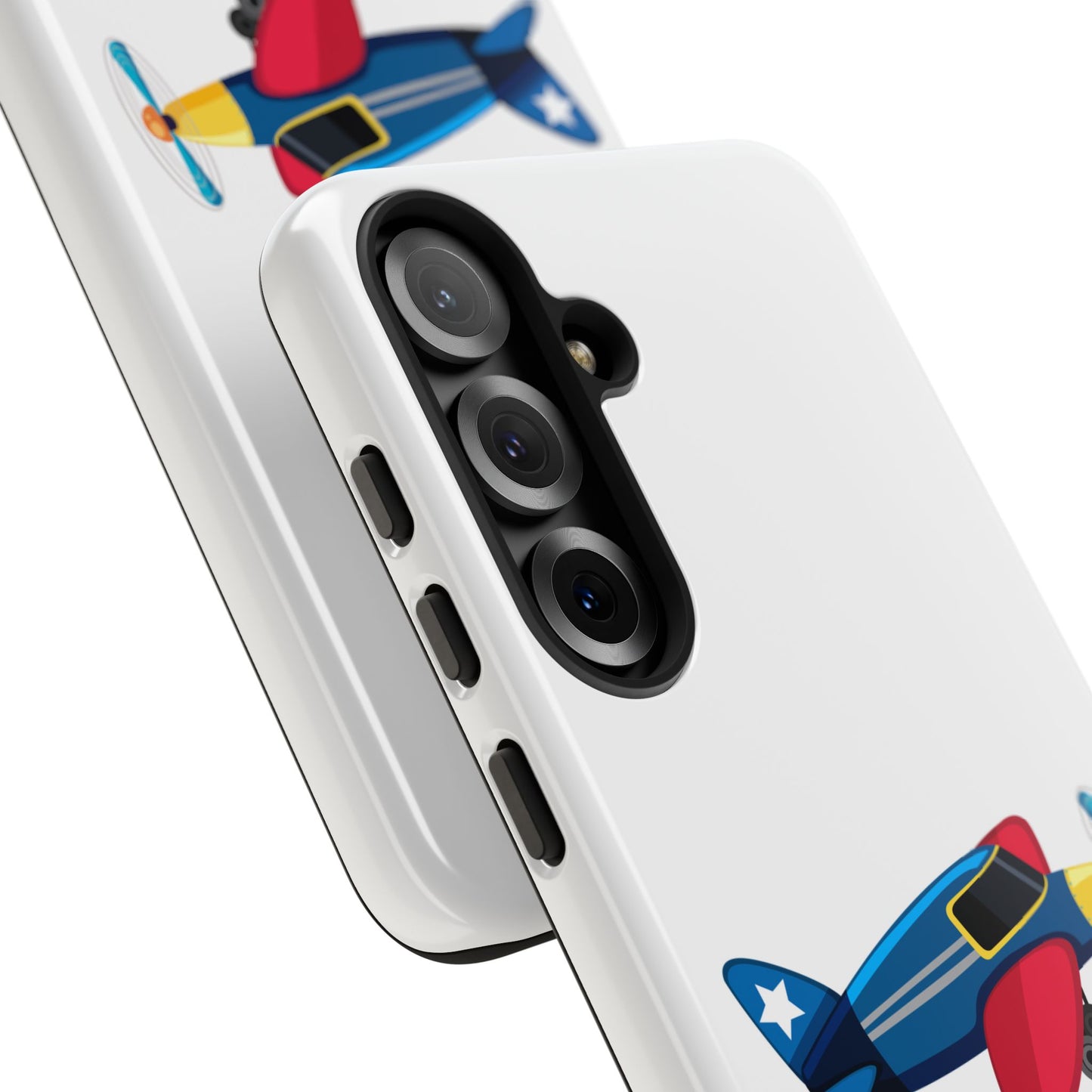 Colorful Airplane Phone Case - Tough and Stylish Protection for Aviation Enthusiasts
