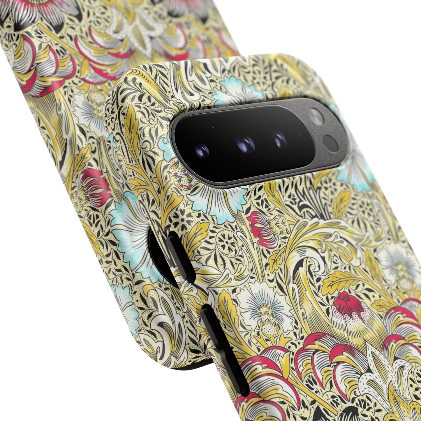 Floral Phone Case - Tough Cases, Floral Design, Stylish, Protective, Unique Gift for Her, Phone Accessories