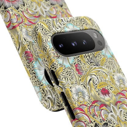 Floral Phone Case - Tough Cases, Floral Design, Stylish, Protective, Unique Gift for Her, Phone Accessories