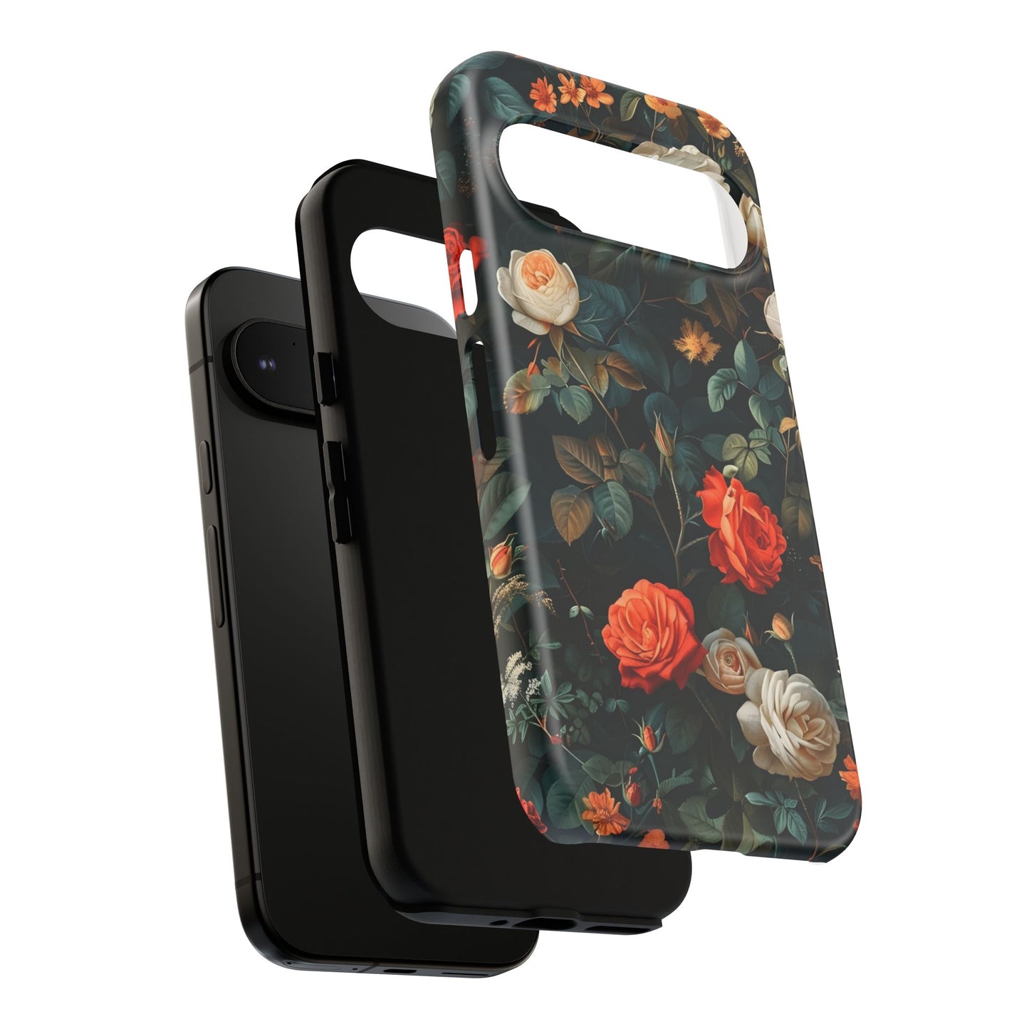 Floral Phone Case | Tough Cases with Elegant Design | Gift for Her, Mother's Day, Birthdays, Personalized, Trendy Tech Accessories