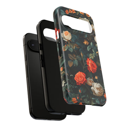Floral Phone Case | Tough Cases with Elegant Design | Gift for Her, Mother's Day, Birthdays, Personalized, Trendy Tech Accessories