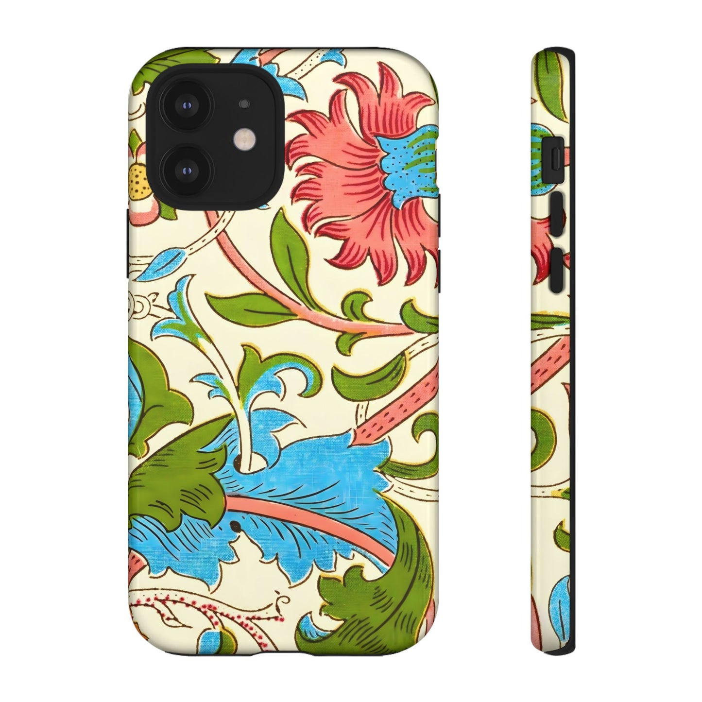 Tough Floral Phone Case - Artistic Smartphone Cover, Floral Print Gift, Protective Case | For Nature Lovers, Stylish Accessory, Phone [...]