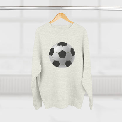 Unisex Crewneck Sweatshirt - Sports Passion and Energetic Football