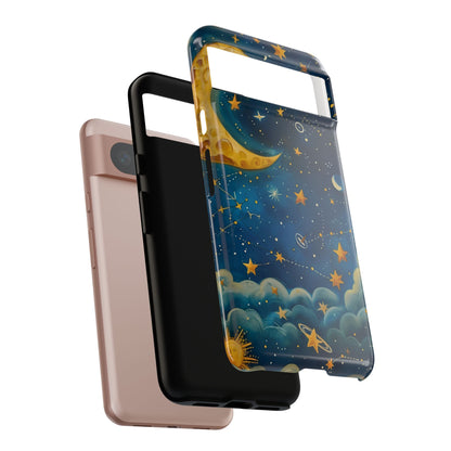 Cosmic Phone Case - Celestial Design, Starry Sky Phone Cover, Galaxy Cases, Gift for Astronomy Lovers, Outer Space Theme