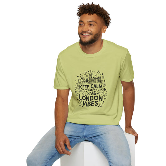 Love London Vibes Breathable Unisex Softstyle T-Shirt