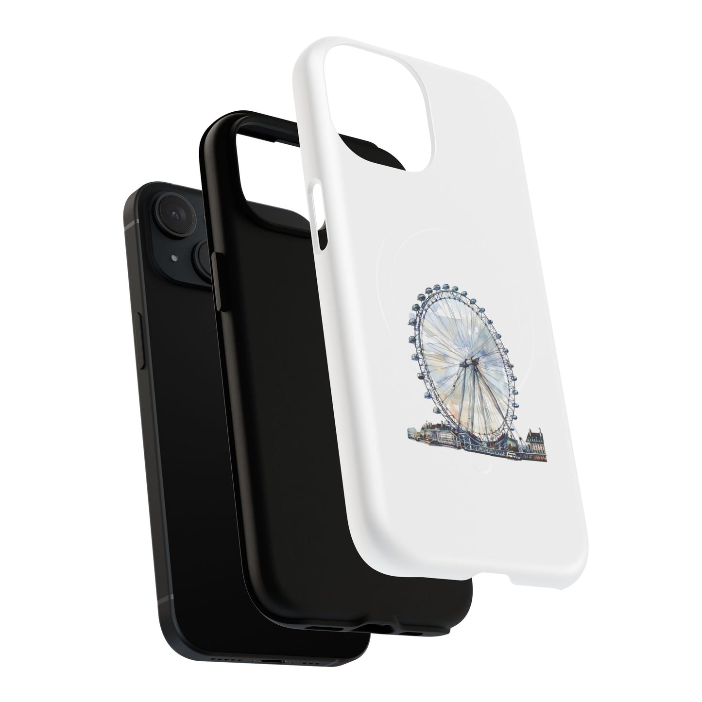Funky Ferris Wheel Magnetic Case | Tough iPhone Cover, Customized Phone Case, Unique Gift, Festival Accessory, Durable Phone Protection