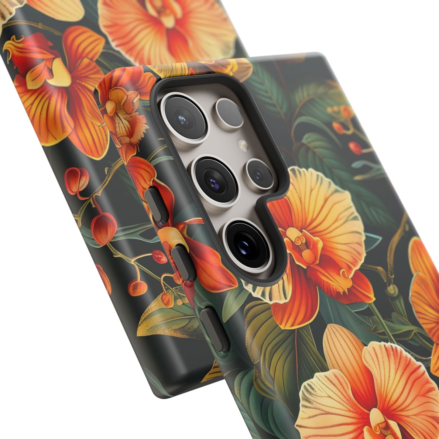 Floral Phone Case - Tough Cases, Protective Cover, Gift for Her, Smartphone Accessory, Floral Design, Nature-Inspired