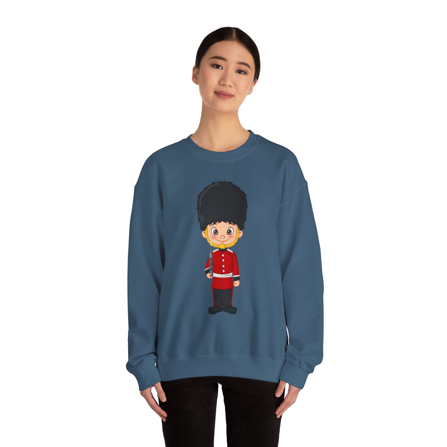 Unisex Heavy Blend™ Crewneck Sweatshirt - Guarding Tradition - The British Redcoat