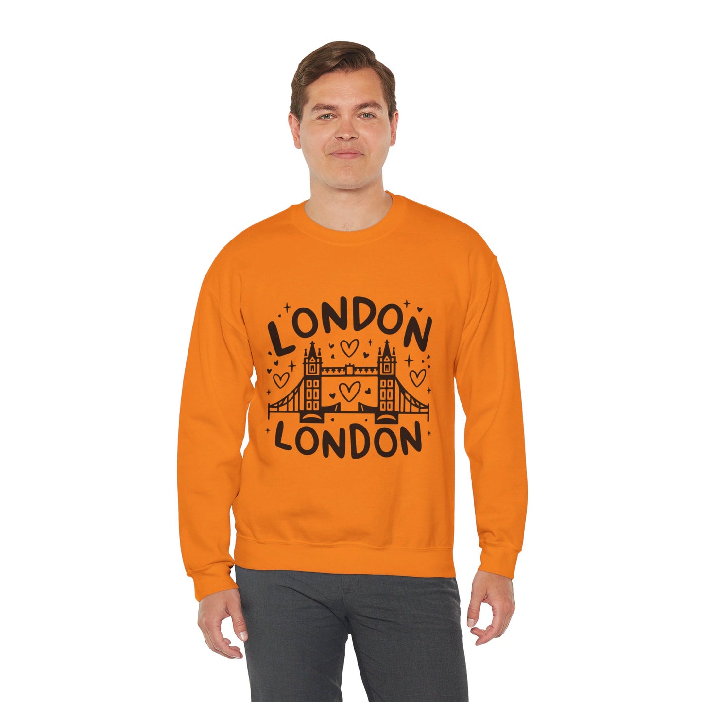 Unisex Heavy Blend™ Crewneck Sweatshirt Trendy - Lovely London