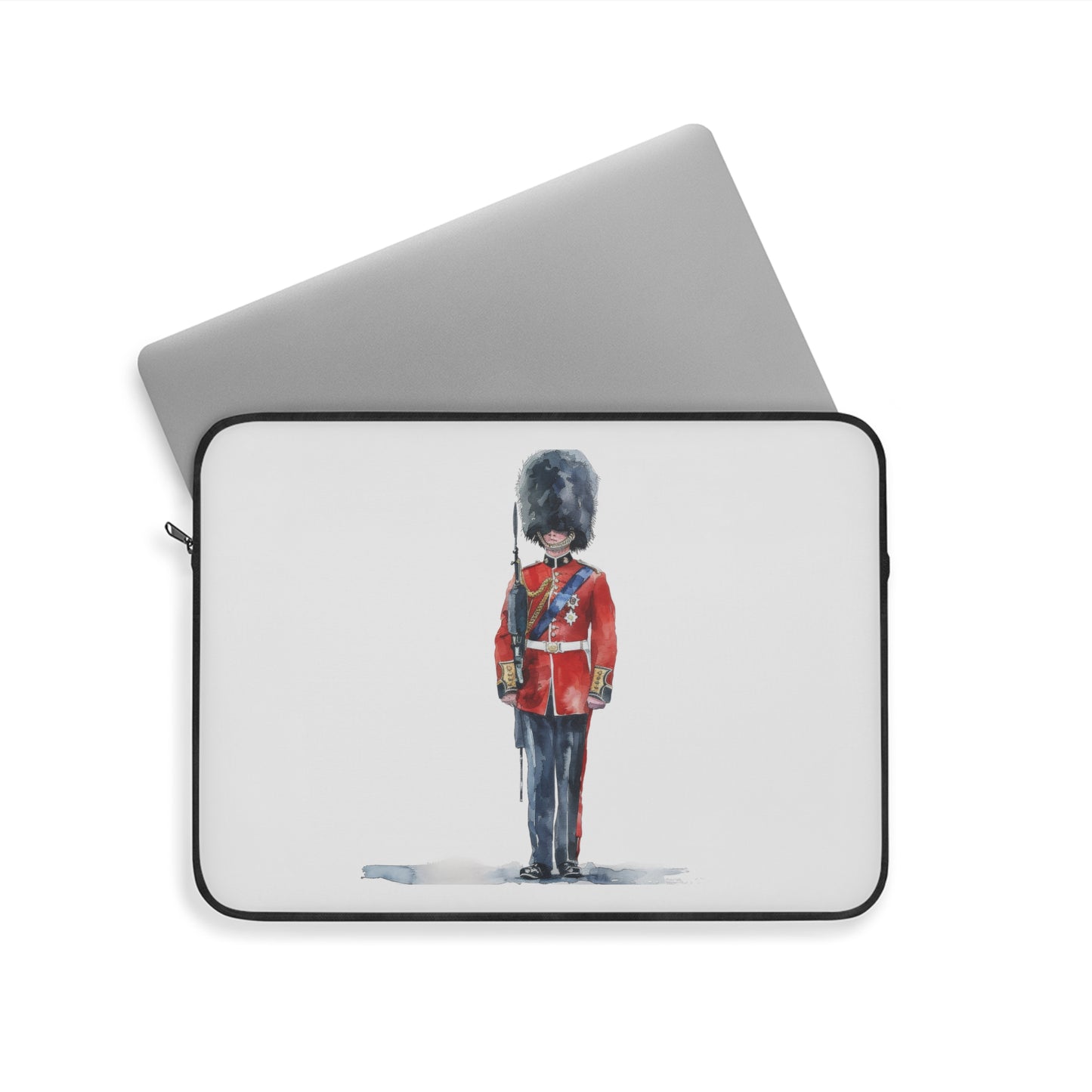 Stylish Laptop Sleeve with Royal Guard Design, Laptop Case, Tech Accessory, Gift for Students, Office Organization, Travel Essential