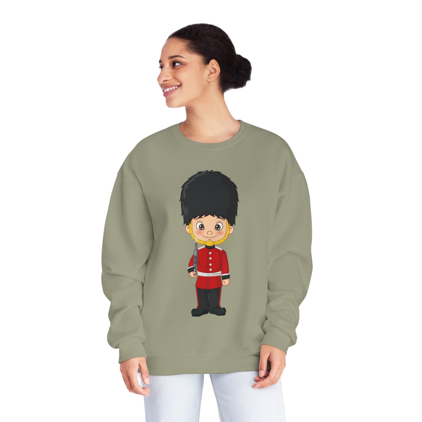 Unisex NuBlend® Crewneck Sweatshirt - Scarlet Pride - The Classic British Soldier
