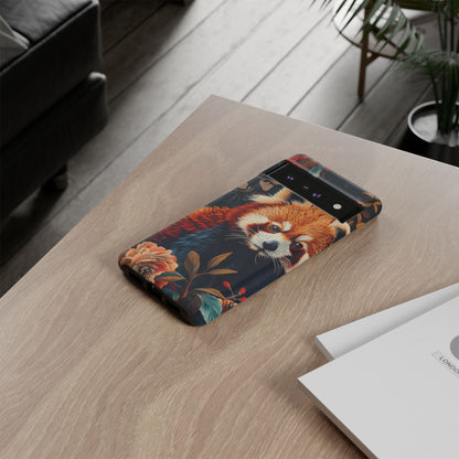 Cute Red Panda Phone Case, Wildlife Lover Gift, Tough Cases for iPhone, Nature-Themed Phone Cover, Animal Art Shell, Cute Tech Accessories