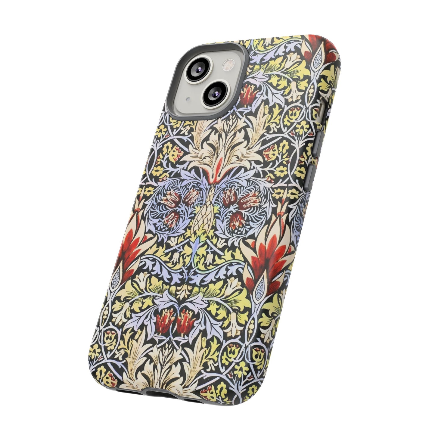 Stylish Phone Case - Floral Design, Tough Cases, Gift for Her, Phone Accessories, Trendy Tech, Unique Cell Phone Cover