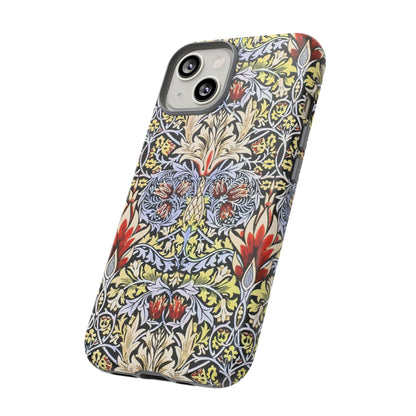 Stylish Phone Case - Floral Design, Tough Cases, Gift for Her, Phone Accessories, Trendy Tech, Unique Cell Phone Cover