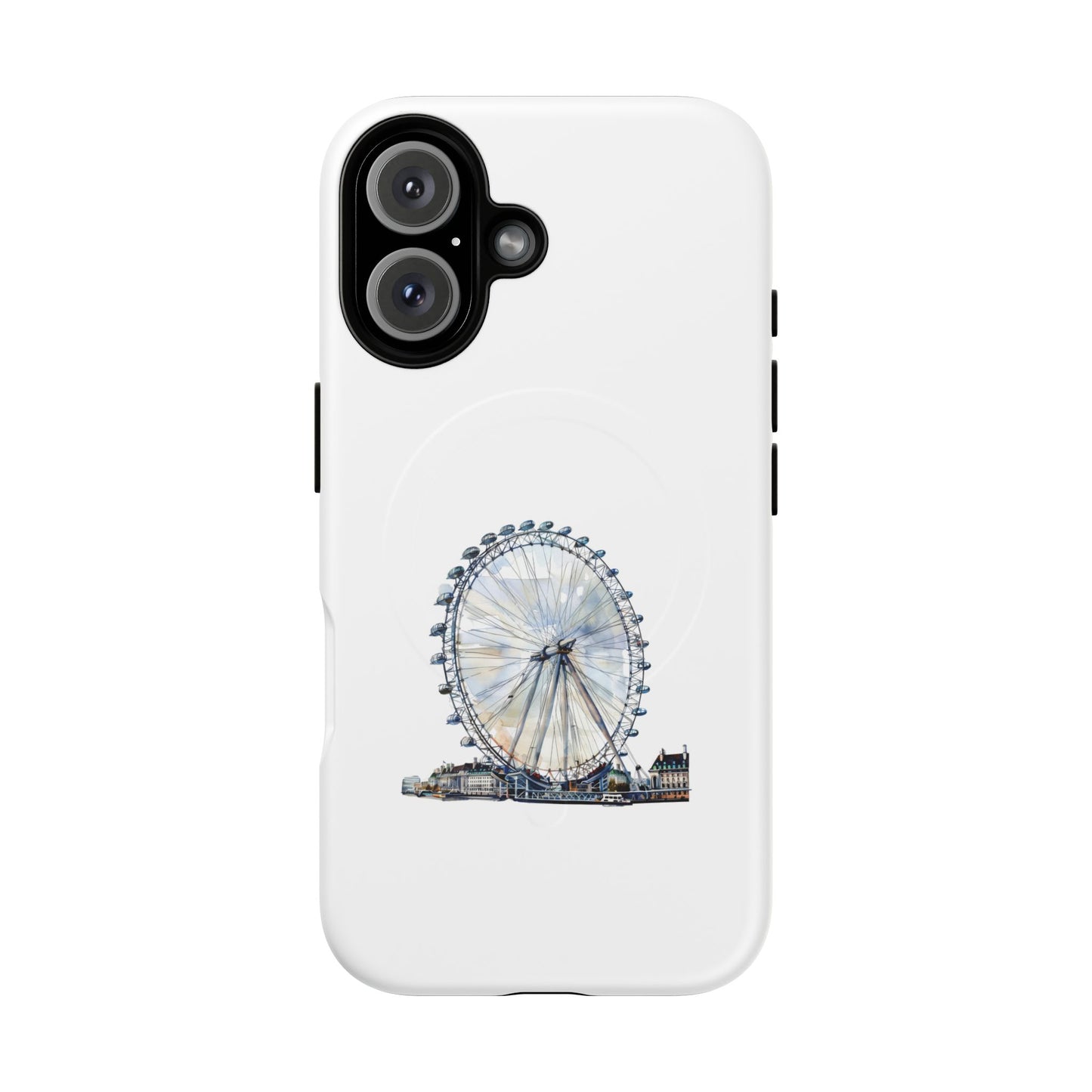 Funky Ferris Wheel Magnetic Case | Tough iPhone Cover, Customized Phone Case, Unique Gift, Festival Accessory, Durable Phone Protection
