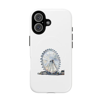 Funky Ferris Wheel Magnetic Case | Tough iPhone Cover, Customized Phone Case, Unique Gift, Festival Accessory, Durable Phone Protection