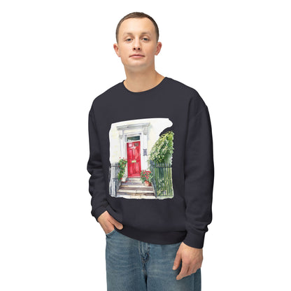 Unisex Lightweight Crewneck Sweatshirt - British Nature - Scenic Landscapes and Natural Beauty