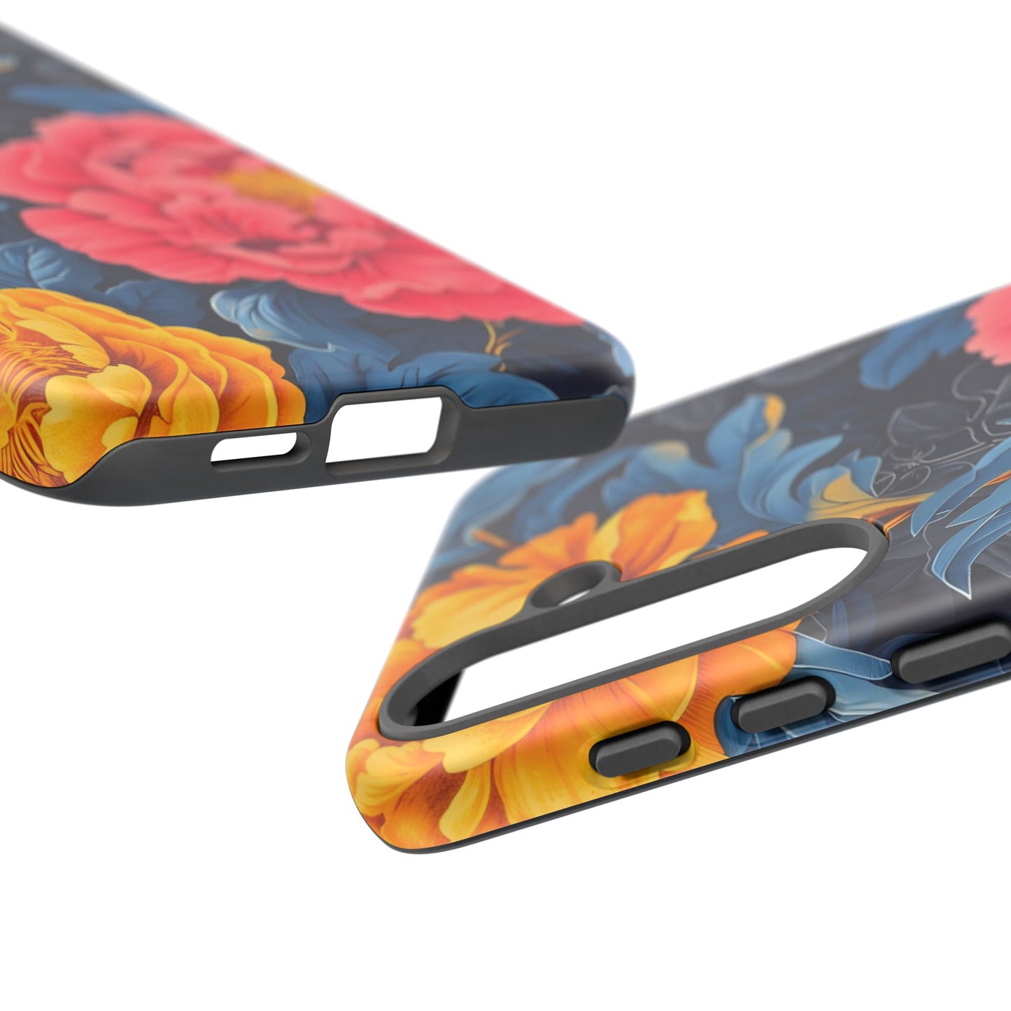 Floral Phone Case, Tough Cases, Stylish Mobile Cover, Gifts for Her, Phone Accessories, Unique Flower Design
