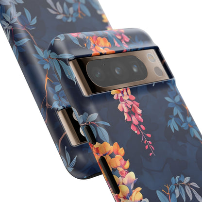 Floral iPhone Case, Tough Phone Cover, Gift for Her, Nature Lover Accessory, Spring Decor, Unique Floral Design