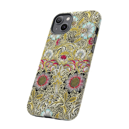 Floral Phone Case - Tough Cases, Floral Design, Stylish, Protective, Unique Gift for Her, Phone Accessories