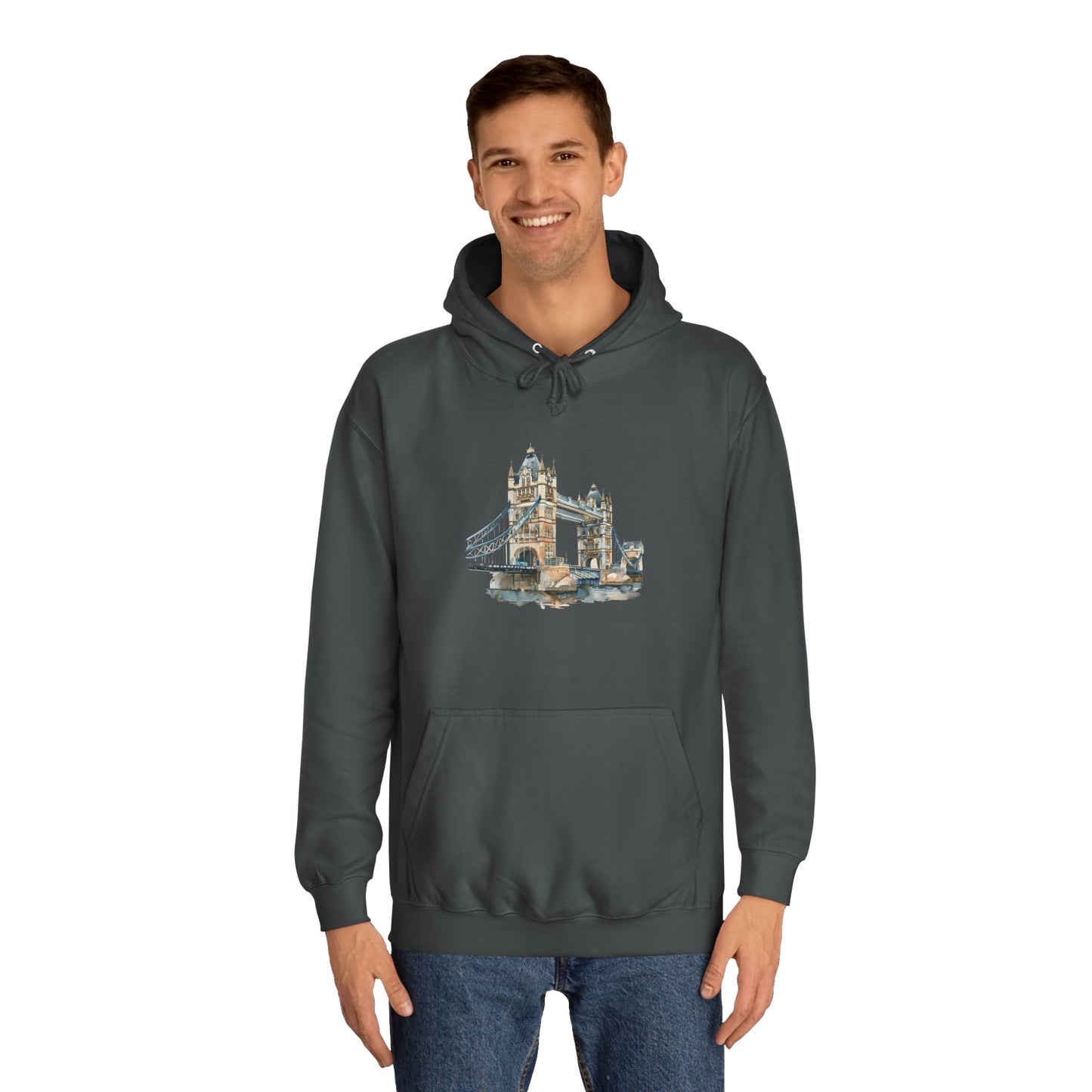 Tower Bridge - Iconic Unisex College Hoodie