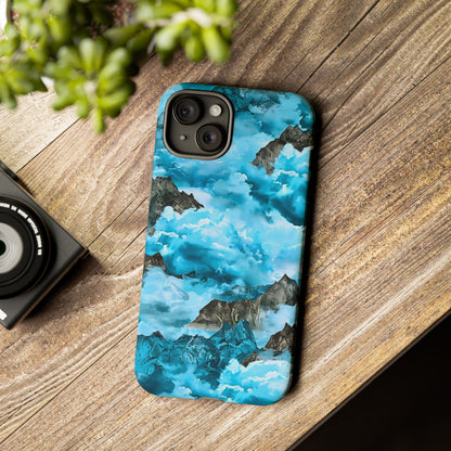 Mountain Wave Phone Case - Adventure Gear, Outdoor Gifts, Stylish Cases, Trendy Accessories, Nature Lovers