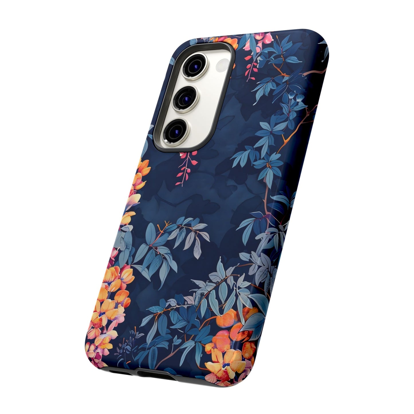 Floral iPhone Case, Tough Phone Cover, Gift for Her, Nature Lover Accessory, Spring Decor, Unique Floral Design