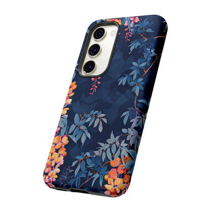 Floral iPhone Case, Tough Phone Cover, Gift for Her, Nature Lover Accessory, Spring Decor, Unique Floral Design