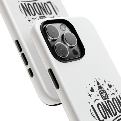 Stylish Phone Case for London Lovers, London Gift, Travel Accessory, Unique Smartphone Case, Cityscape Phone Cover