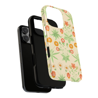 Floral Tough Cases | Stylish Phone Cover, Durable Protective Case, Gift for Her, Spring Accessories, Nature Lover