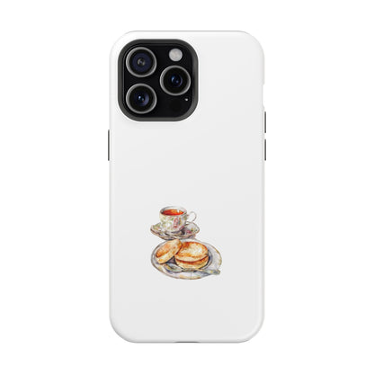 Charming Magnetic Tough Cases - Unique Art Phone Covers, Gift for Tea Lovers, Cute Phone Accessories, Stylish Tech Gifts