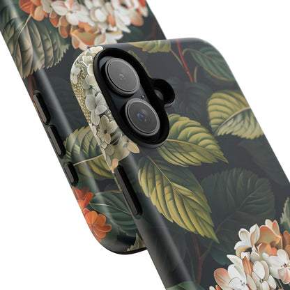 Floral Phone Case - Tough Cases, Nature Lover Gift, Floral Design, Botanical Phone Cover, Stylish Cellphone Accessory, Mother's Day Gift