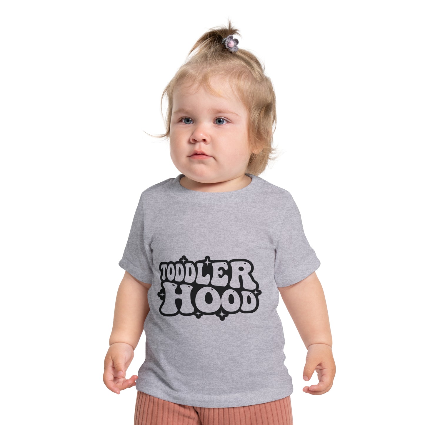 Toddler Hood Short Sleeve T-Shirt - Fun Playful Design for Kids
