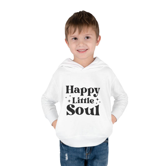 Happy Little Soul Toddler Hoodie - Cozy Fleece Pullover for Kids