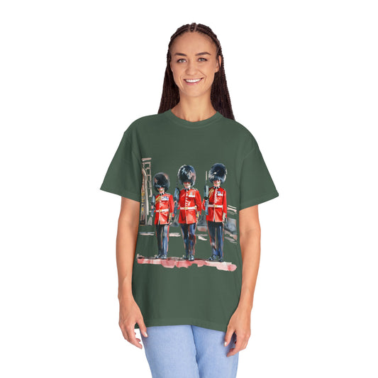Unisex Garment-Dyed T-shirt - In Honor of Tradition - The Red Jacket Exhibit