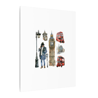 Canvas Art Print, London Skyline, Home Decor, Wall Art, Gift Idea, Travel Memories, Modern Wall Art