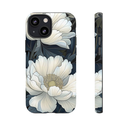 Elegant Floral Phone Case, Floral iPhone Cover, Flower Art Phone Case, Eco-Friendly Mobile Protection, Tough & Stylish Phone Case