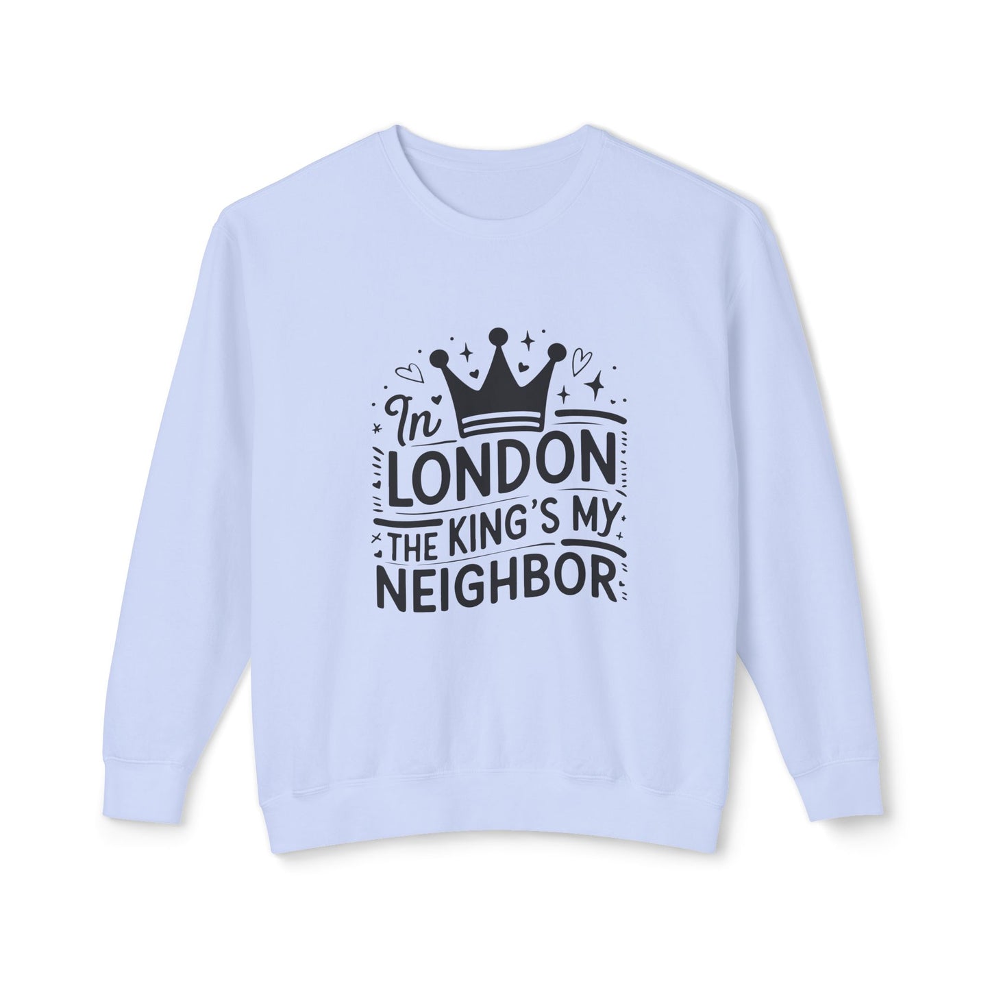 Unisex Lightweight Crewneck Sweatshirt - King's Neighbour in London