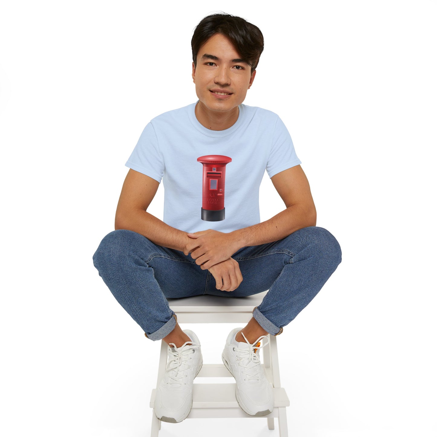 Unisex Ultra Cotton Tee - Classic UK Royal Mailbox