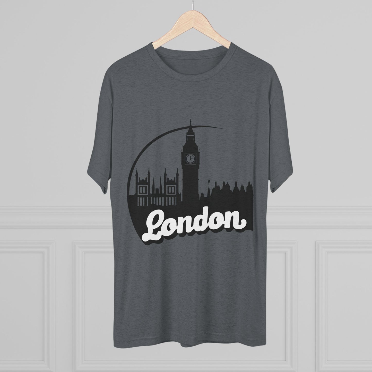 London High-Grade Unisex Tri-Blend Crew Tee