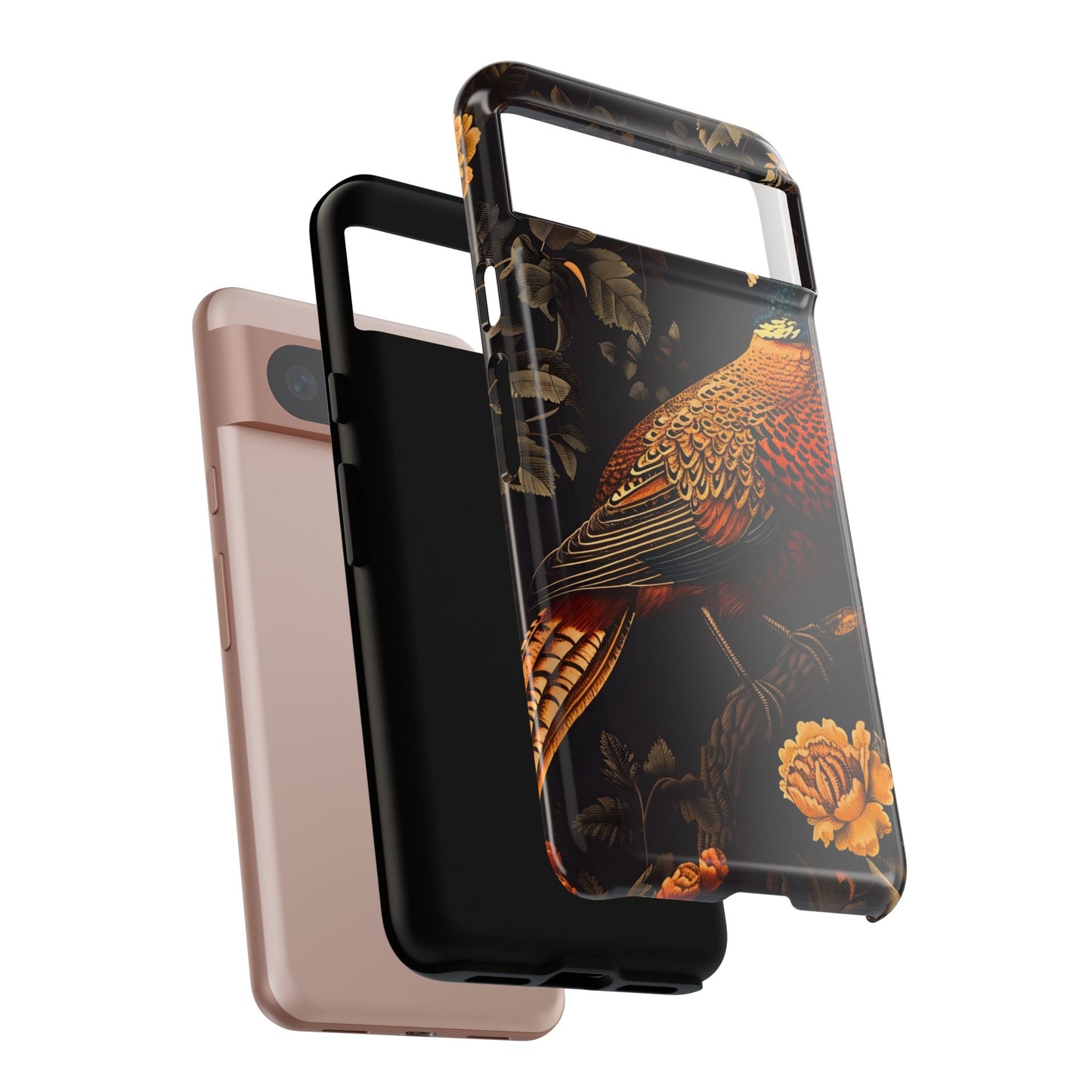 Elegant Bird Phone Case with Floral Design, Tough Phone Cover, Artistic Cell Phone Accessory, Unique Gift for Nature Lovers, Stylish [...]