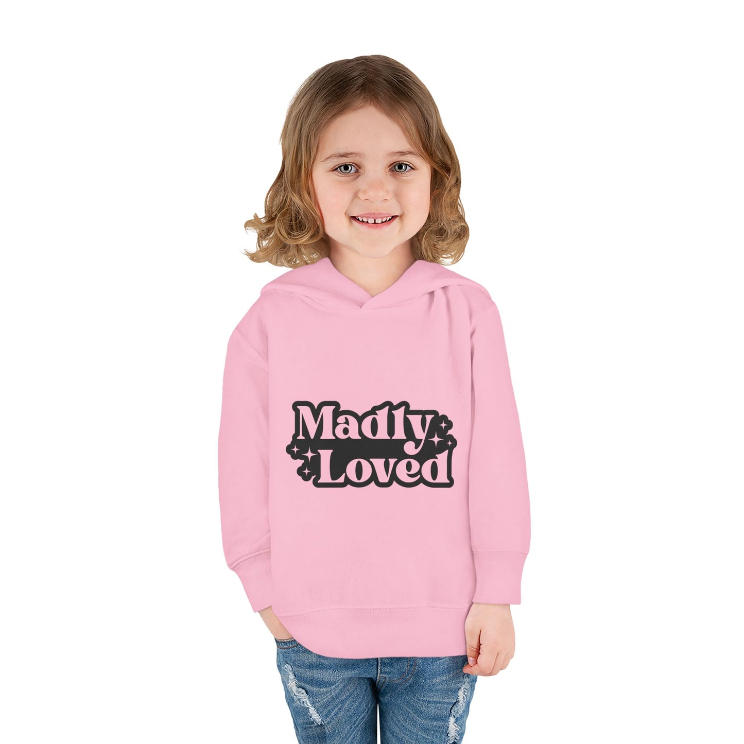 Madly Loved Toddler Pullover Fleece Hoodie