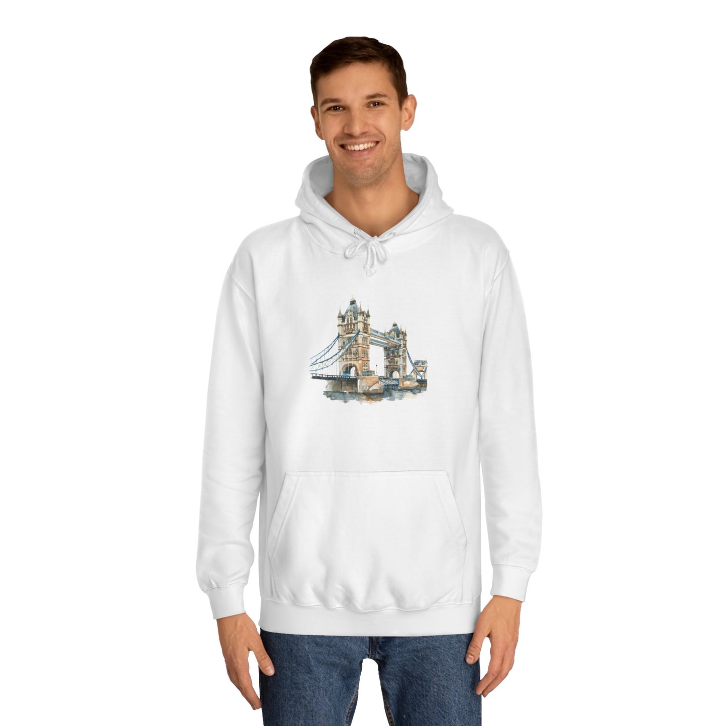 Tower Bridge - Iconic Unisex College Hoodie