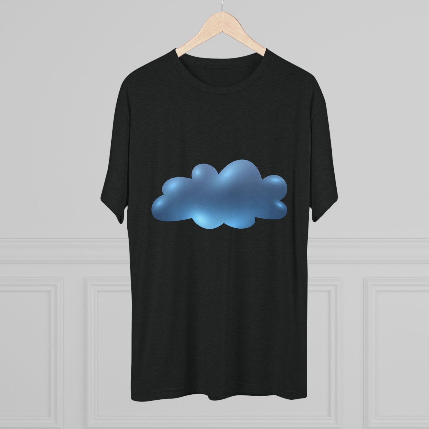 Serene Cloudscape - Dreamy Cloud Classy Unisex Tri-Blend Crew Tee