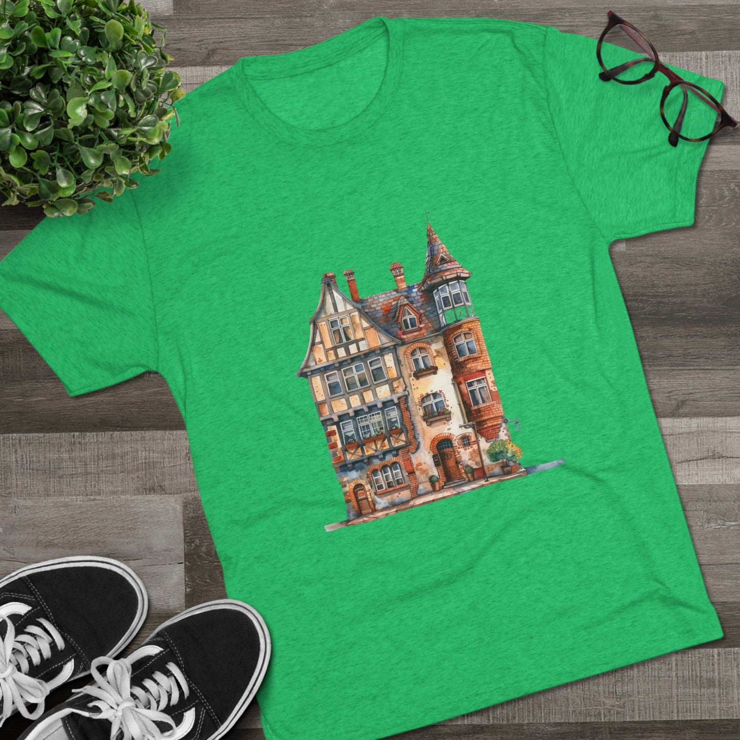 Street London Aesthetics - Urban Charm and Classic City Vibes Unisex Tri-Blend Crew Tee