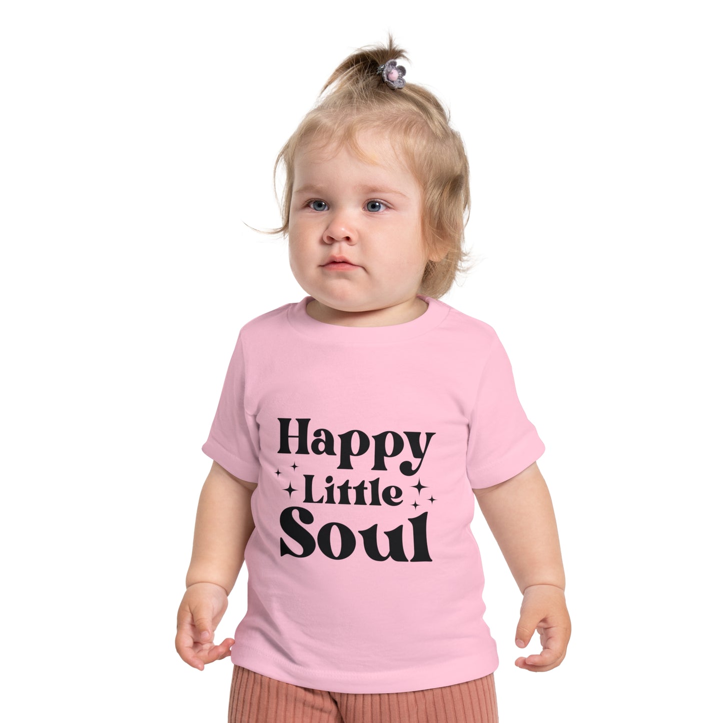 Happy Little Soul Baby T-Shirt | Adorable Infant Tee for Celebrations & Everyday Wear