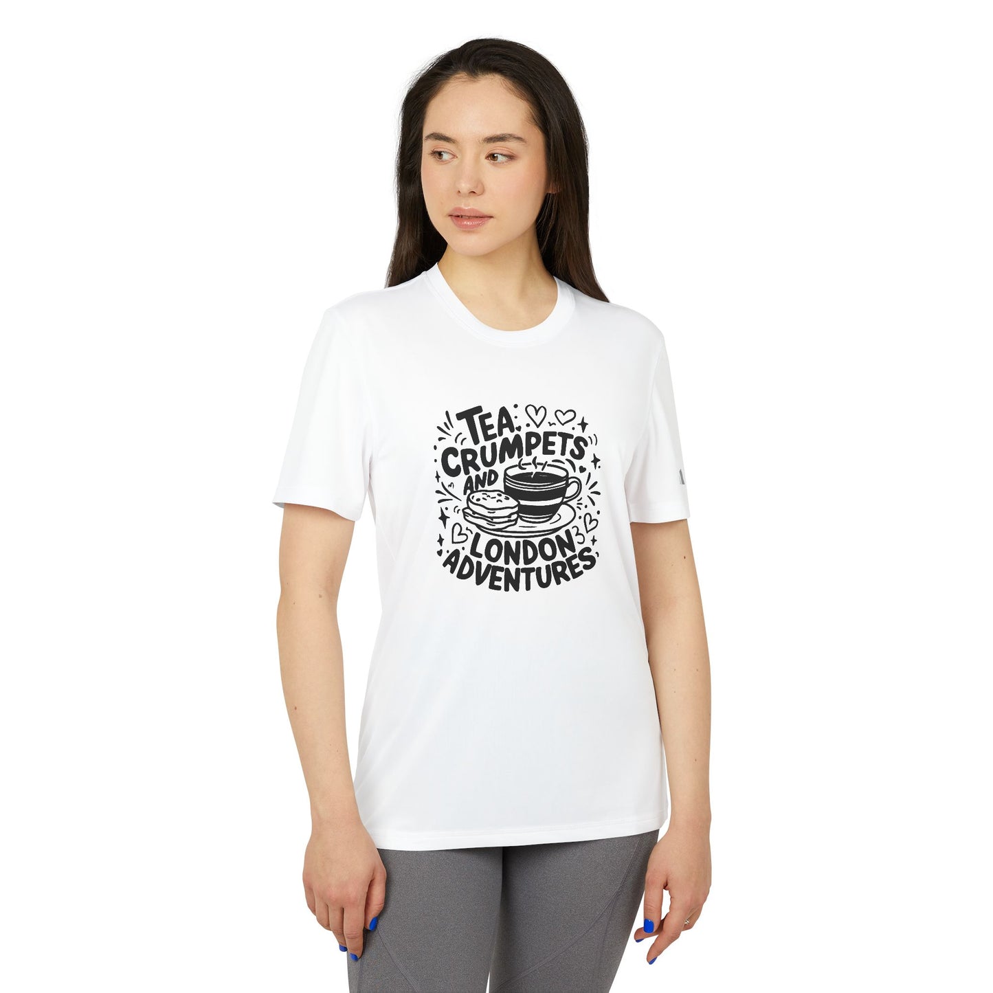 Unisex Sport T-Shirt - Tea and Crumpets Adventure